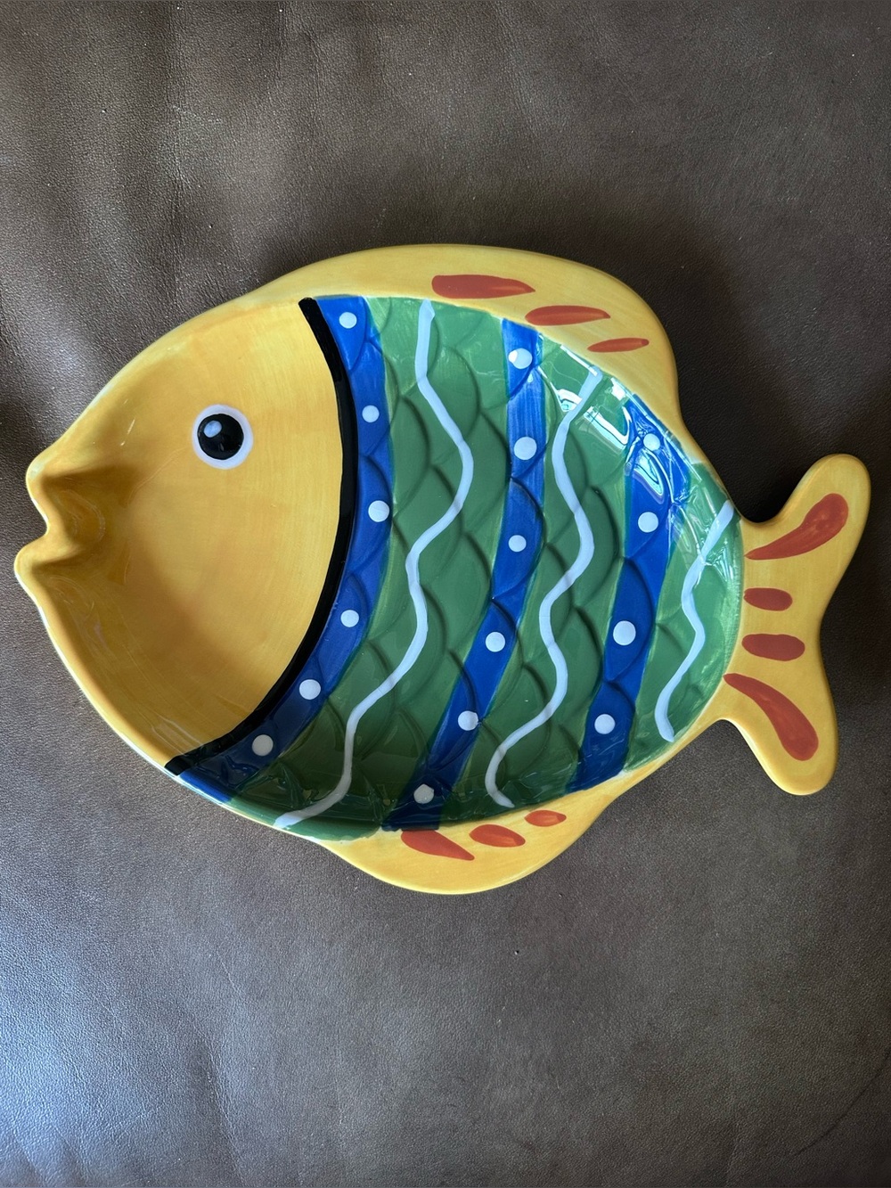 Multicolor Ceramic Appetizer Dish